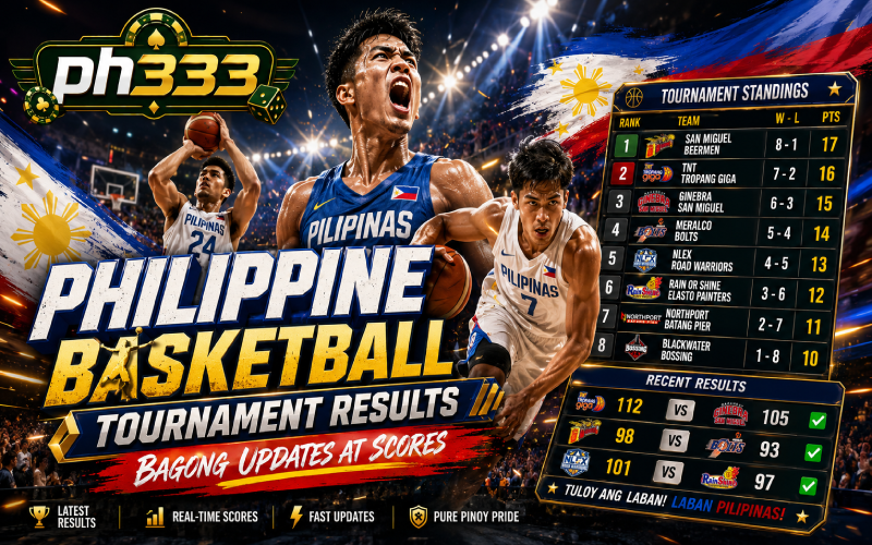philippine basketball tournament results